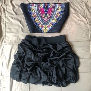 Forever 21 Sexy Bubble Mini Skirt Size M Women’s